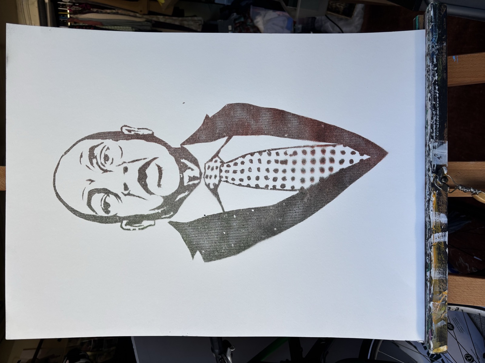 Mr. Lewis — in studio